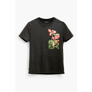 Tricou cu imprimeu floral imagine