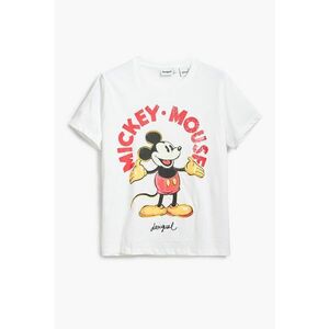 Tricou din bumbac cu imprimeu cu Mickey Mouse imagine