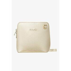 RYLKO - Geanta crossbody din piele cu aspect metalizat imagine