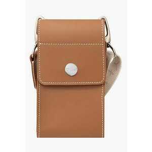 RYLKO - Geanta crossbody din piele cu bareta cu model si logo imagine