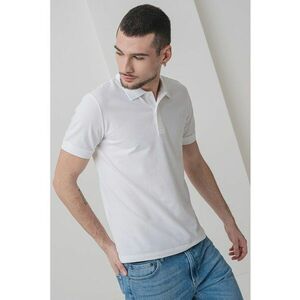 Tricou polo din amestec de bumbac organic imagine