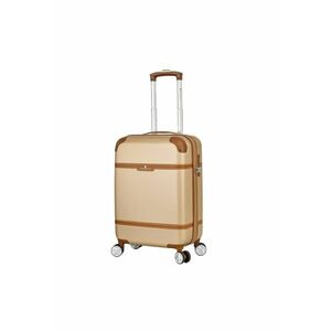 Troler Cabina - ABS - Cifru TSA - SW52303 - 55 cm - Auriu imagine