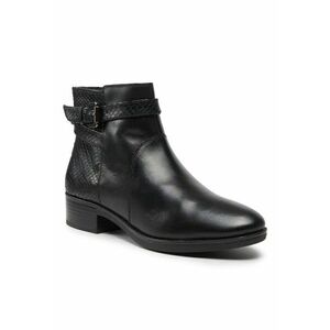 Botine dama - 209929379 - Piele naturala - Negru imagine