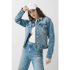 Jacheta regular fit de denim imagine