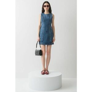 Rochie uni din denim imagine