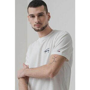 Tricou regular fit cu detaliu logo imagine