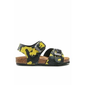 Sandale copii 300346020 - Piele ecologica - Negru/Galben imagine