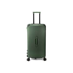 Troler mare BZ 5790 - ABS - 4 roti cu sistem de franare - cifru TSA - 78 cm - verde inchis imagine