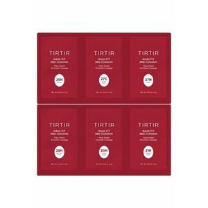 Set de Testare Fond de Ten Cushion - Sachet - Mask Fit Red Cushion Trial Kit 6 Culori (25N-31N) imagine