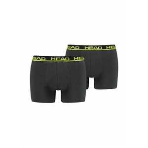 Boxeri Basic Boxer 2P - Negru/Verde imagine