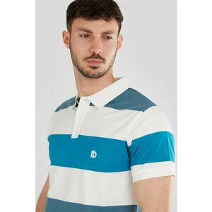 Tricou polo regular fit cu model imagine