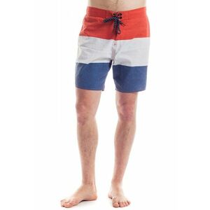 Pantaloni scurti de baie cu design colorblock Lano imagine