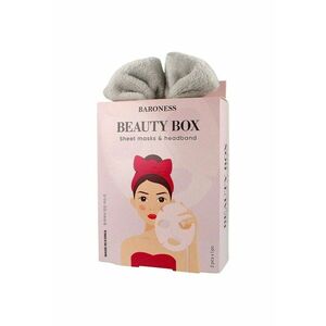 Set: bentita de par + doua masti de fata - Beauty Box - imagine