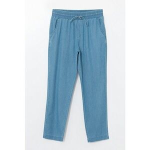 Pantaloni din material chambray imagine