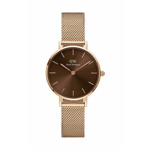 Daniel Wellington ceas Petite Amber 28 femei, culoarea roz imagine