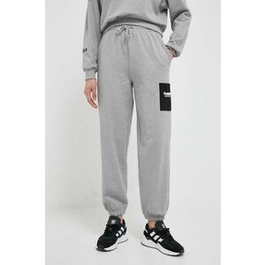 Hummel pantaloni de trening culoarea gri, melanj imagine