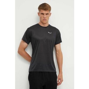 Salewa tricou sport Puez Melange culoarea negru, melanj, 00.0000026537 imagine