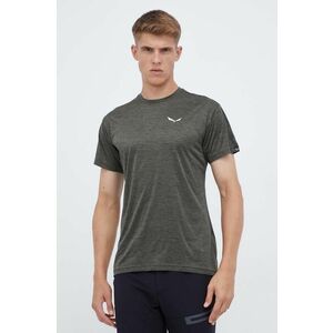 Salewa tricou sport Puez Melange culoarea verde, melanj, 00.0000026537 imagine