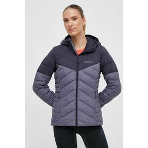 Jack Wolfskin geaca sport din puf Tundra culoarea albastru marin imagine