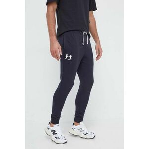 Under Armour pantaloni de trening culoarea negru, cu imprimeu imagine