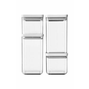 Brabantia set recipiente de depozitare cu capace Tasty+ 4-pack imagine