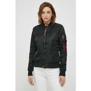 Alpha Industries geaca bomber MA-1 VF 59 Wmn femei, culoarea negru, de tranzitie imagine