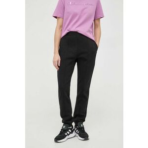 Champion pantaloni de trening culoarea negru, neted imagine