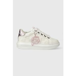 Karl Lagerfeld sneakers din piele KAPRI NFT culoarea alb, KL62522 imagine