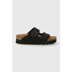 Birkenstock papuci Arizona Platform Flex femei, culoarea negru, 1027395 imagine