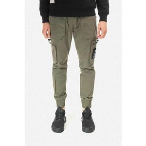 Alpha Industries pantaloni bărbați, culoarea verde, cu fit cargo 108203.142-green imagine