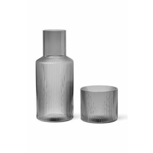 ferm LIVING carafă cu sticlă Ripple Small Carafe Set imagine