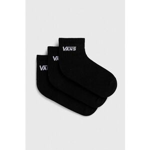 Vans sosete 3-pack femei, culoarea negru imagine