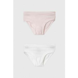 United Colors of Benetton chiloti copii 2-pack culoarea roz imagine