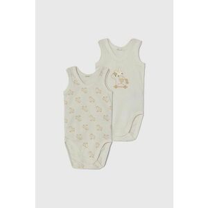 United Colors of Benetton body din bumbac pentru bebelusi 2-pack imagine