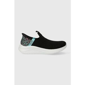 Skechers sneakers pentru copii ULTRA FLEX 3.0 COLORY WILD culoarea negru imagine