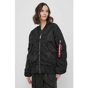 Alpha Industries geaca bomber CWU MA-1 Bomber NC Wmn femei, culoarea negru, de tranzitie imagine