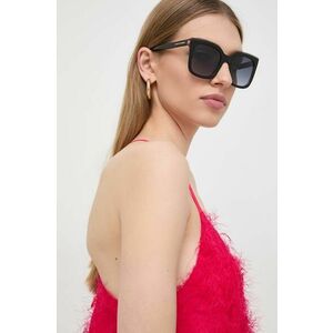 Carolina Herrera ochelari de soare femei, culoarea negru imagine