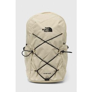 The North Face rucsac femei, culoarea bej, mare, neted imagine