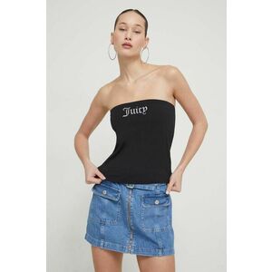 Juicy Couture top femei, culoarea negru imagine