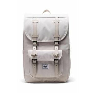 Herschel rucsac Little America Mid-Volume culoarea bej, mare, neted imagine