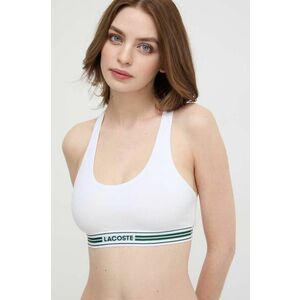 Lacoste sutien culoarea alb imagine