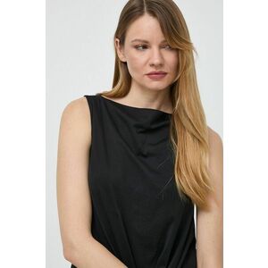 Weekend Max Mara top din bumbac culoarea negru 2415940000000 imagine