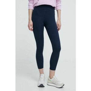 Helly Hansen colanti femei, culoarea albastru marin, neted, 34318 imagine