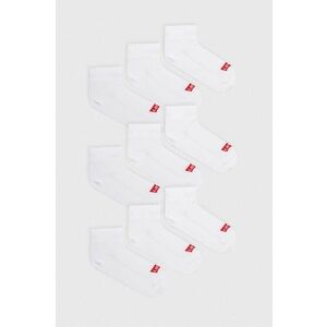 Levi's sosete 9-pack culoarea alb imagine