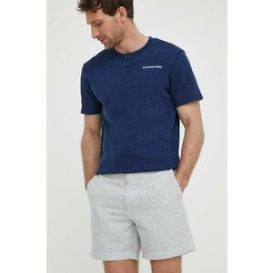 Levi's pantaloni scurti din bumbac culoarea alb imagine