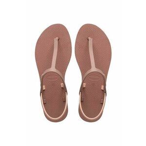 Havaianas Sandale femei, culoarea roz imagine