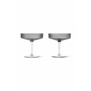 ferm LIVING set de pahare de șampanie Ripple 2-pack imagine