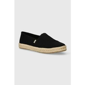 Toms espadrile Alpargata Rope 2.0 culoarea negru, 10020687 imagine