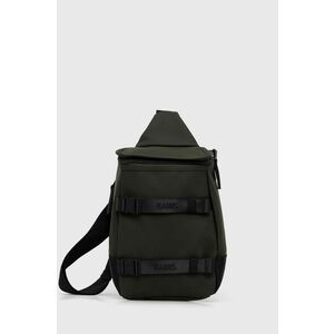 Rains rucsac 14560 Backpacks culoarea verde, mic, neted imagine