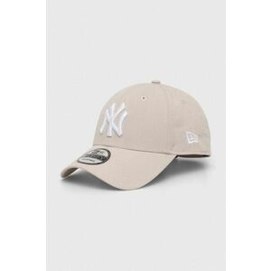 New Era sapca culoarea bej, cu imprimeu, NEW YORK YANKEES imagine